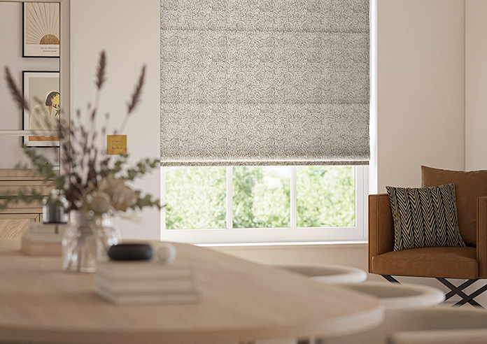 Rainfall, Cream - Twist&Fit Roman Blind - Image 5